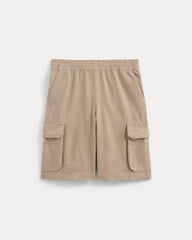 Pull-On Cargo Short | Trench Coat Khaki