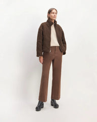 The ReNew Fleece Full Zip | Earth Brown