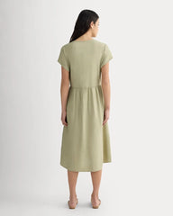 The Midi Dress in SoftLuxe | Eucalyptus