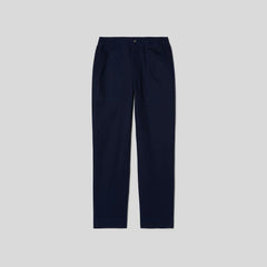 The Organic Cotton Herringbone Pant | Navy