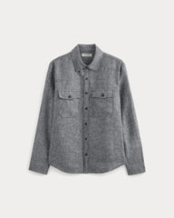 The Linen Utility Shirt | Navy Chambray