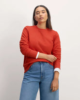 The Off-Duty Terry Crew | Poppy Red