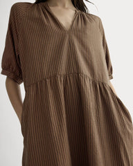 The Farmers Market Dress | Carob Brown / Black