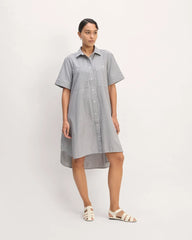 The Daytripper Dress | White / Black