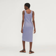The ’90s Rib Dress | Cornflower Blue