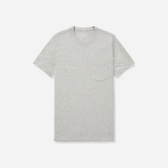 The Organic Cotton Pocket Tee | Heathered Grey