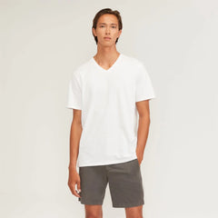 The Organic Cotton V-Neck Tee | White