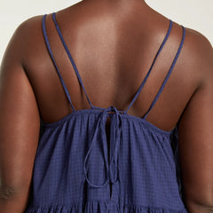 The Billow Tiered Maxi Dress | Navy