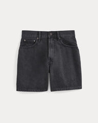 Way-High® A-Line Denim Short | Washed Black