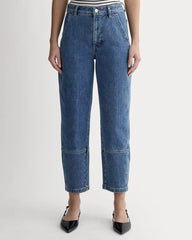 The Utility Barrel Pant | New Blue | Regular