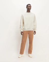The ReTrack Crewneck Sweatshirt | Bone