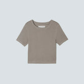 The ’90s Rib Tee | Clay