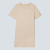 The Organic Cotton Weekend Tee Dress | Brazilian Sand