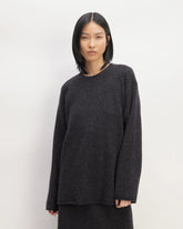 The Cozy-Stretch Crew | Charcoal