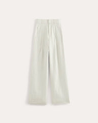 The Linen Way-High® Drape Pant | Natural Chambray