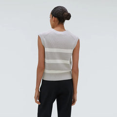 The Cotton Summer Sweater Tank | Moonlight Cloud / Canvas