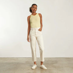 The Tank in Essential Cotton | Pastel Yellow