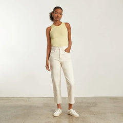 The Tank in Essential Cotton | Pastel Yellow