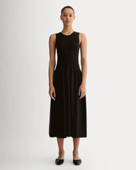 The Knit Crew Dress | Black