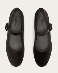 The Day Buckle Mary Jane | Black Velvet
