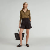 The Draper Short in Buttersmooth | Black