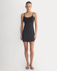 Knit Cami Mini Dress | Black