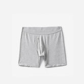 The Supima® Longer Boxer Brief | Uniform | Heathered Grey