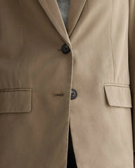 The Oversized Blazer in Buttersmooth | Ash Brown