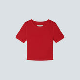 The ’90s Rib Tee | Ruby