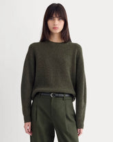 The Cocoon Crew in Wool Cashmere | Heather Beech