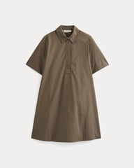Popover Mini Shirtrdress in Ultrasoft Cotton | Beech