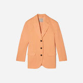 The ’80s Blazer | Orange Chiffon
