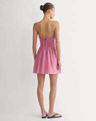 Gauze Smocked Mini Dress | Heather Rose
