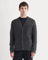 The Cloud Relaxed Cardigan | Heathered Soot