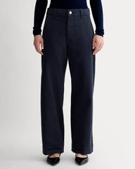 The Utility Wide-Leg Pant | Navy