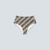 The High-Rise Hipster Bottom | Black / Canvas
