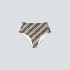 The High-Rise Hipster Bottom | Black / Canvas