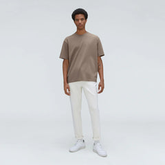 The Premium-Weight Relaxed Crew | Uniform | Taupe Grey