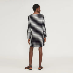 The Mariner Dress | Black / Canvas Tan
