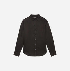 The Must-Have Shirt in Linen | Black