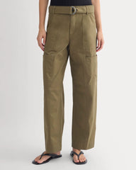 Utility Straight-Leg Cargo Pant | Olive