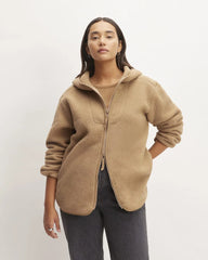 The ReNew Fleece Full-Zip Hoodie | Tiger's Eye