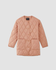 The Quilted Liner | Blush Pink