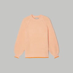 The SuperFuzz Alpaca Oversized Crew | Apricot