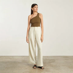 The Linen Way-High® Drape Pant | Canvas