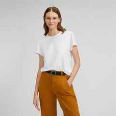 The Relaxed Hemp Tee | White