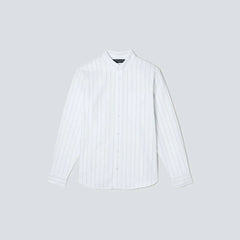 The Standard Fit Japanese Oxford Shirt | Uniform | Optic White / Black | Standard