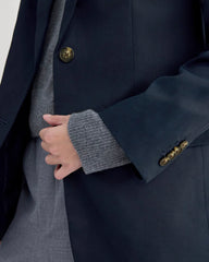 The Oversized Blazer in Buttersmooth | Navy