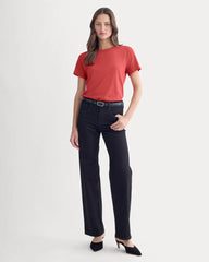 The Slim Air Tee | Vintage Red