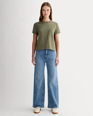 The Organic Cotton Box-Cut Pocket Tee | Kalamata | Pocket